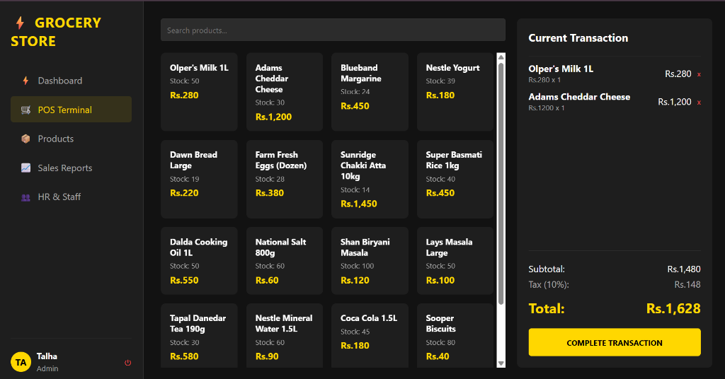 Grocery Store Preview